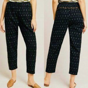 Anthropologie Ikat Beaded Embellished Beach Pants